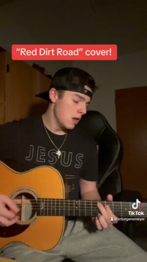 Jet Jurgensmeyer Instagram - “Red Dirt Road” cover! @brooksanddunn @codyjohnson #acousticmusic #coversongs #covermusic #acousticsongs