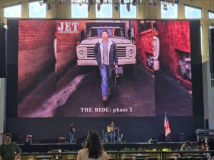 Jet Jurgensmeyer Instagram - First gig with the band this year! Got so many coming up! Go to jetjurgensmeyer.com to see where we’ll be!! #herewecome #theridephase2 #newmusic #nextup @jackmaucere @the_dwt @danielaycockmusic