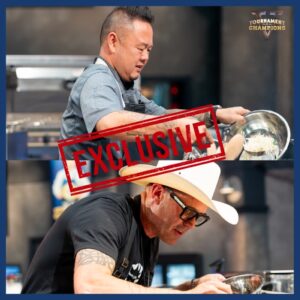 Jet Tila Instagram - Guess what Team Tila?! 🔥 EXCLUSIVE SNEAK PEEK 🔥 You can watch the first 10 minutes of the #TournamentOfChampions battle between @brianmalarkey and me right now on @foodnetwork's YouTube‼️ YouTube.com/FoodNetwork or click the link in bio to watch.

TOC V starts Sunday @ 8|7c 🔪