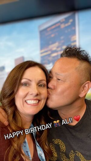 Jet Tila Instagram - Happy birthday to my love, superwoman, partner in crime, our rock and my BFF @alitila ! I don’t know how you do it all,  do it effortlessly and beautifully!  Love you babe!  Celebrating you today and everyday! ❤️❤️❤️