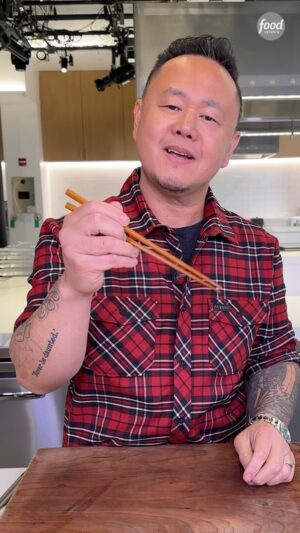 Jet Tila Instagram - Chopstick Etiquette 101 with @jettila 🥢

Don’t miss special episodes of #ReadyJetCook on Food Network Saturdays at 12|11c!!