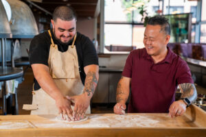 Jet Tila Instagram - #BestBiteInTown premieres tonight and I can't wait for you to see what New Haven, CT has to offer (@foodnetwork, 9pm ET)! We're hitting all the highlights, from burgers and hot honey pizza to hot chicken and empanadas, ultimately choosing one dish each to set before Guy's panel of esteemed judges.