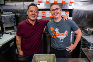 Jet Tila Instagram - #BestBiteInTown premieres tonight and I can't wait for you to see what New Haven, CT has to offer (@foodnetwork, 9pm ET)! We're hitting all the highlights, from burgers and hot honey pizza to hot chicken and empanadas, ultimately choosing one dish each to set before Guy's panel of esteemed judges.