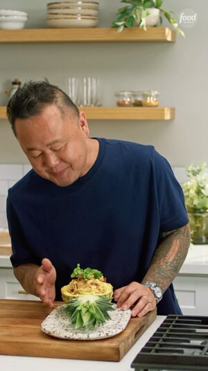 Jet Tila Instagram - Pineapple Fried Rice served in a pineapple BOAT!! 🍍😍

Watch the full episode on Food Network’s YouTube – link in our bio for #ReadyJetCook!

Get the recipe on FoodNetwork.com!