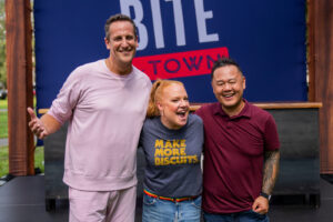 Jet Tila Instagram - #BestBiteInTown premieres tonight and I can't wait for you to see what New Haven, CT has to offer (@foodnetwork, 9pm ET)! We're hitting all the highlights, from burgers and hot honey pizza to hot chicken and empanadas, ultimately choosing one dish each to set before Guy's panel of esteemed judges.