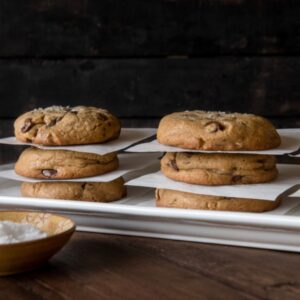 Jet Tila Instagram - These cookies by @alitila are simply the best. Great for Super Bowl parties too 🏈 Recipe link in bio. #SBLVIII

RECIPE: https://chefjet.com/recipe/sweet-and-salty-brown-butter-chocolate-chip-cookies-recipe/