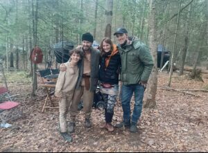 Jett Klyne Instagram - In the woods on @boyinthewoodsfilm with the absolutely incredibly talented @richardcarmitage 💫 what a gift to work with him. Incredible actor even better human. Anddd the dream team Rebecca Snow @snowdocs and Rob Budreau 

#younghollywood #film #richardarmitage #comingsoon
