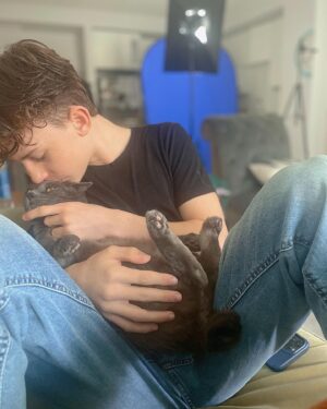 Jett Klyne Instagram - still posting pics of my bestie fr #russianblue