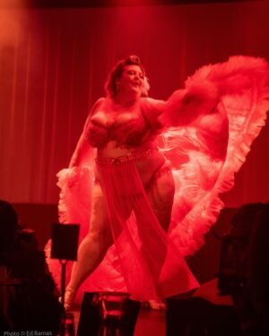 Jezebel Express Instagram - 🍊Orange crush!🍊 @newyorkburlesquefestival 📸: @edbarnas