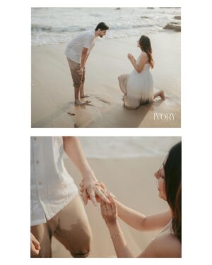 Jheel Mehta Instagram - Them butterflies they come alive when I’m next to you
Over and over the only truth, 
Everything comes back to you✨ @adiplays_

So this happened!!! (image 5)
@ivoryfilms.in Thank you for bringing my Pinterest board & dreams to life! 🥹

#loveAJkal #preweddingportraits #coupleportraits #ivoryfilms #JheelKePyaarMeDube #Jheel&Adi #JheelMehta #PinterestBoard #proposal #proposalideas