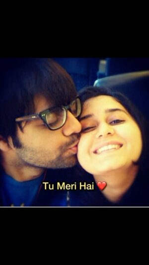 Jigar Saraiya Instagram - Happy anniversary Piyu @priyasaraiyaofficial Thank you for being you, tumhare lyrics aaj tum hi ko dedicate kar raha hun.❤️. Khush toh bahot hogi tum 😂 #tumerihai