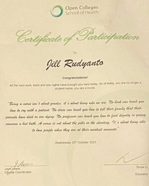 Jill Carissa Instagram - Finally👩🏻‍🎓i can say.. What do you do for living? Help someone to feel better because i’m a nurse😊.. #nursing #Australia #lovemyjob #proudmoment #achievement #beyondblessed #Godisgood #onlybyHisgrace #dreamcometrue #keepondreaming