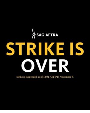 Jill Hennessy Instagram - THE STRIKE IS OVER!!! Huge gratitude to all @sagaftra family braving it out on the picket lines & the negotiating rooms…& let’s never forget the solidarity & community that was created. Thank you @officialfrandrescher @duncanci @samantham01 @strike_captain_sue @ezraknight @rebeccadamon @oroloroent @sandibachom @holaalexrivero @farhadjphotographs @bbuudii  #thesolidarities @chrismichaelson_ @junsuenaganyc @dstevencohen @tommy.bayiokos @billyasai @richievdang @mybigfatmouth @holderelizabeth @elizabethwachsberg #sagaftrastrike @rfredux