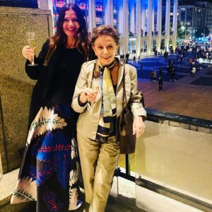 Jill Hennessy Instagram - GRAZIE a mia Bella Angela for making me her date at #themetopera for the extraordinary #laboheme -that #puccini dude breaks my heart every time. Phenomenal performances….SUBLIME. @metopera