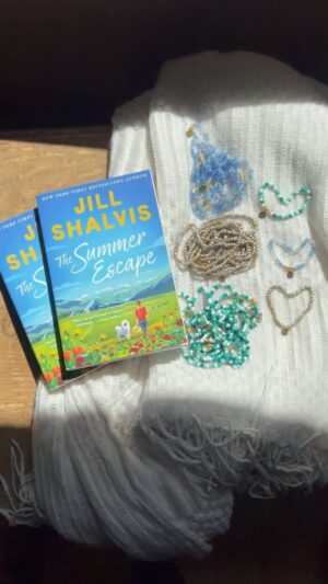Jill Shalvis Instagram - Only one more week until THE SUMMER ESCAPE is here and Youngest made us friendship bracelets to celebrate! Giving 3 away today! Who’s interested? ❤️📖
