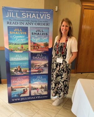 Jill Shalvis Instagram - This was from last week’s RAGT reader con. Today I’m giving away each book in my Sunrise Cove series to  just cuz i love and appreciate you all being here. 🥰  Make sure to comment and let me know which book you’d like! ❤️📖