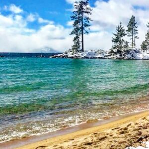 Jill Shalvis Instagram - Spring is here and Lake #laketahoe is showing off. 🥰