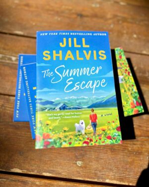 Jill Shalvis Instagram - Cali is giving away a few of my latest book, THE SUMMER ESCAPE! She’s being a good assistant because she owes me big since yesterday she ate bear poop even tho i asked her nicely not to, and started shaking like she was dying, so i took her to the vet and paid $980 to find out she’s not dying, she just had bad gas and a tummy ache. 🙃 Leave a comment to be entered. Bonus points for sharing and spreading the word! ❤️