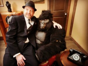 Jim Beaver Instagram - With one of my costars in n Rock and Doris (try to) Write a Movie.