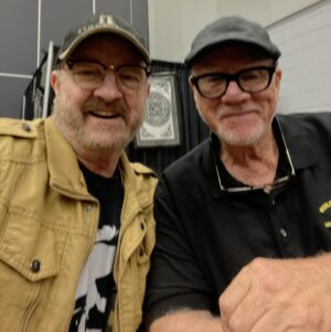 Jim Beaver Instagram - Feast your glazzies on these two chellovecks, me droogs.