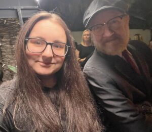 Jim Beaver Instagram - With my lovely daughter Madeline at the Magic Castle Friday night.