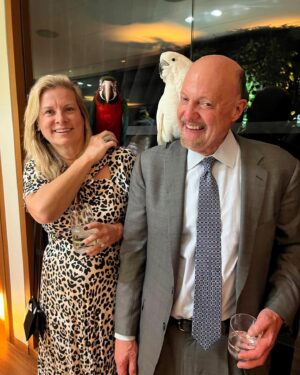 Jim Cramer Instagram - Birds of a feather 🦜