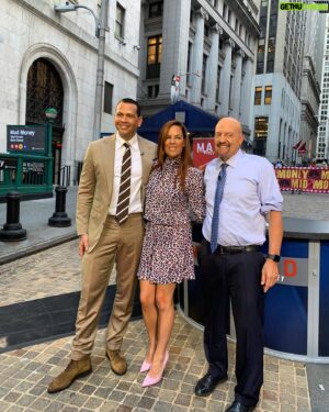 Jim Cramer Instagram - Thanks for stopping by for Summer on the Street, @arod and @ekanardini! The Mad Money team hit it out of the park with this one!