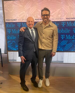 Jim Cramer Instagram - They’ve yet to have a Wall Street guy as Sexiest Man of the Year, but he said he’d put in a good word for me

Talking @mintmobile and @tmobile with @mikesievert and @vancityreynolds tonight!
