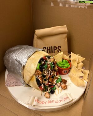 Jim Cramer Instagram - Thanks @chipotle for the burrito-ful belated birthday cake!