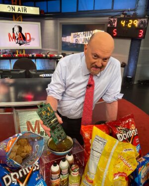 Jim Cramer Instagram - Chips and dip, anyone?