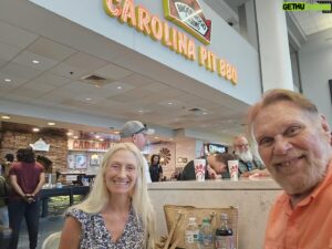 Jim Duggan Instagram - Very good dinner at Charlotte Airport yesterday before a nice, easy flight to Harrisburg #Pennsylvania. 

Today, I will be at @rustyrailbrewing in Mifflinburg!!!