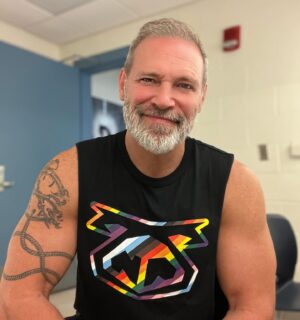 Jim Newman Instagram - Happy PRIDE from my Mamma Mia dressing room! #pride #mammamiathetour #nastypig