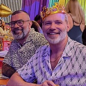 Jim Newman Instagram - Thanks baby for orchestrating an amazing surprise birthday with the best men I know! I love you 😘😘😘😘 #birthday #kingforaday #60 #friend #boyfriemd