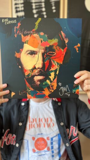 Jim Sturgess Instagram - Some Limited Signed Copies - available NOW - LINK IN BIO x

@king_curious_music 
@smallmatterrecords