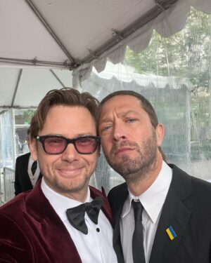 Jimmi Simpson Instagram - Sweetest vibes and people at @criticschoice last night. #Pachinko won and I got to reunite with lifelong pals. @soozhugh @minhakim__ @annasawai @appletvplus Thanks @canali for the gorj tux and @laeyeworks for hand-tinting those JERSEY MAC specs. Dope links & watch thanks to @montblanc. Alchemy by @warrenalfiebaker ✨❤️ #buriedlede