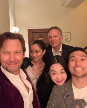 Jimmi Simpson Instagram - Sweetest vibes and people at @criticschoice last night. #Pachinko won and I got to reunite with lifelong pals. @soozhugh @minhakim__ @annasawai @appletvplus Thanks @canali for the gorj tux and @laeyeworks for hand-tinting those JERSEY MAC specs. Dope links & watch thanks to @montblanc. Alchemy by @warrenalfiebaker ✨❤️ #buriedlede