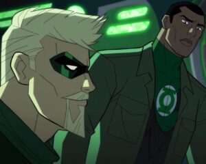 Jimmi Simpson Instagram - The energy at #comiccon was extra luminescent this year - friggin delighted to be back. Loved finally sharing Green Lantern : Beware My Power & hangin with @aldis_hodge @jghyder brianbloom @erniealtbacker @johnsemperjr butchlukic 💚💚 #warnerbros #dc