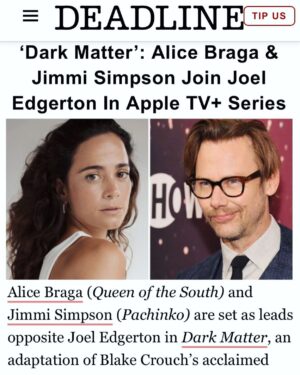 Jimmi Simpson Instagram - A. I couldn’t believe how good this book was.
B. I can’t believe the actual writer, @blakecrouch1 , is writing the show.
C. I can’t believe I made this face anywhere near a camera. 
@appletvplus