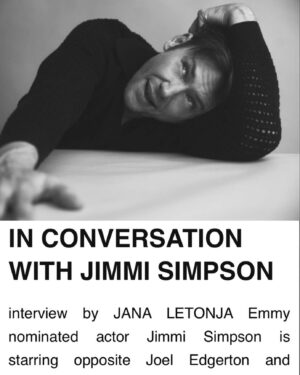 Jimmi Simpson Instagram - Did a little thing for @numero_netherlands … mostly I talked about the depth of my adoration for #Darkmatter, @blakecrouch1 & @jamesroday. New eps of DM Tuesday on @appletv ! ⬛️❤️
stylez: @warrenalfiebaker 
hairz: @barbaraguillaume 
PRdaddy: @jeffreychassen