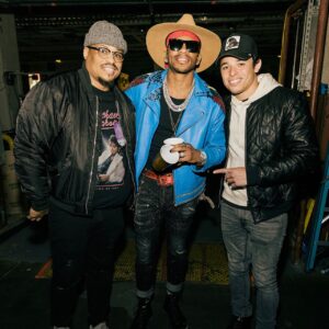 Jimmie Allen Instagram - My guys @billboardkiller @anthonyramosofficial  straight 🔥. Good dudes. We got a record for y’all with some spice on it. 🫑🌶️