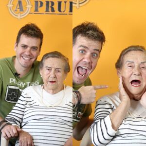 Jimmy Álvarez Instagram - Un día de #grabación con la #abuelita :) 🙌🙏
#youtuber