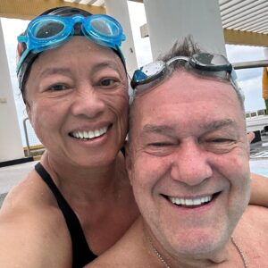 Jimmy Barnes Instagram - Pool exercises have been a life saver since my hip and heart surgeries. I keep a check on my blood pressure and the doctors should be happy with this. I tell you what nearly killed me though, walking past a ute load of durian. Looks and smells more like a weapon than a fruit to me.

Will be on the couch for a couple of big matches tonight. Wimbledon Men’s Singles final - Alcaraz vs Djokovic, and later Euro Cup final - Spain vs England.

@jane13barnes