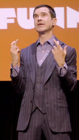 Jimmy Carr Instagram - Biden / Bye Then. 

Come see Jimmy on tour - ticket link in bio! 

#jimmycarr #joebiden #donaldtrump #standupcomedy #america