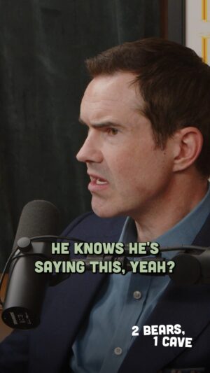 Jimmy Carr Instagram - Just one of @seguratom's many talents...@jimmycarr joins an all new #2Bears1Cave is available everywhere!