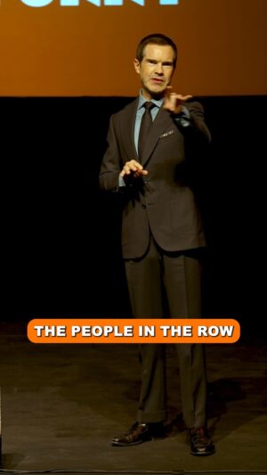 Jimmy Carr Instagram - The fanciest place Jimmy's entertained himself… 

Come see Jimmy on tour - ticket link in bio!

#jimmycarr #standupcomedy #heckler #britishcomedy