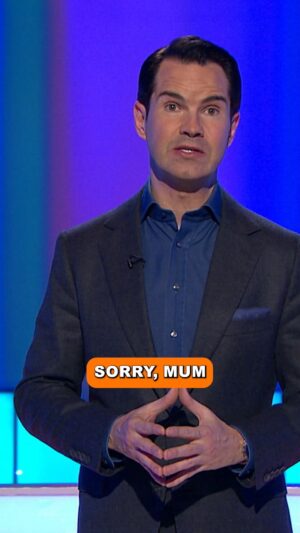 Jimmy Carr Instagram - Sorry mum... #oneliners #8outof10cats #britishcomedy