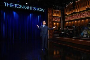 Jimmy Carr Instagram - Watch my full @fallontonight set at the link in my bio.

Happy 10th Anniversary @jimmyfallon #FallonTonight