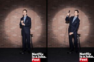 Jimmy Carr Instagram - Thanks to everyone at the @netflixisajoke Festival. What a laugh.