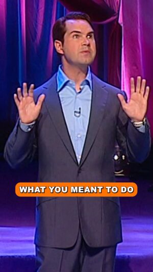 Jimmy Carr Instagram - Stung by a jellyfish #jimmycarr #standupcomedy #advice #britishcomedy