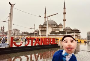 Jimmy Carr Instagram - I’m in Turkey for two shows in Istanbul, which was Constantinople (Why did Constantinople get the works? That’s nobody’s business but the Turks). 🇹🇷 #jimmycarr #terriblyfunny #terriblyfunnytour #turkey #istanbul #timshowcenter #woollyjimmycarr